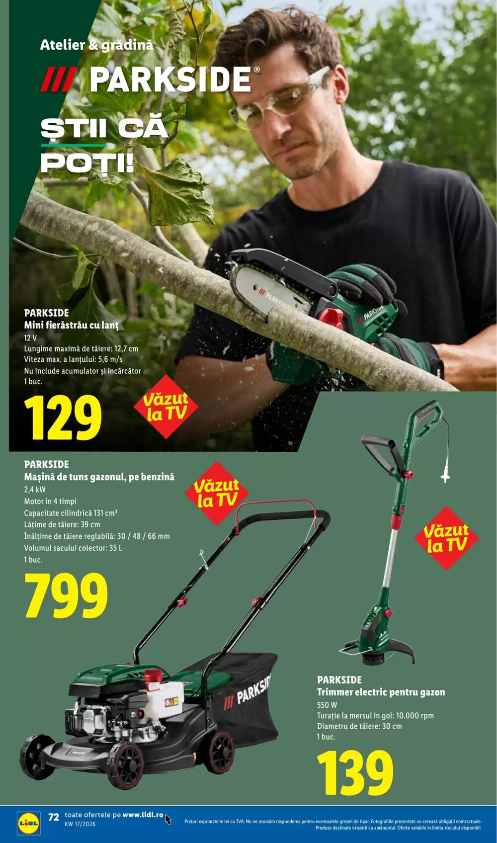 Catalogul cu oferte Lidl valabil de la 20.04.2026 - Pagina 72.