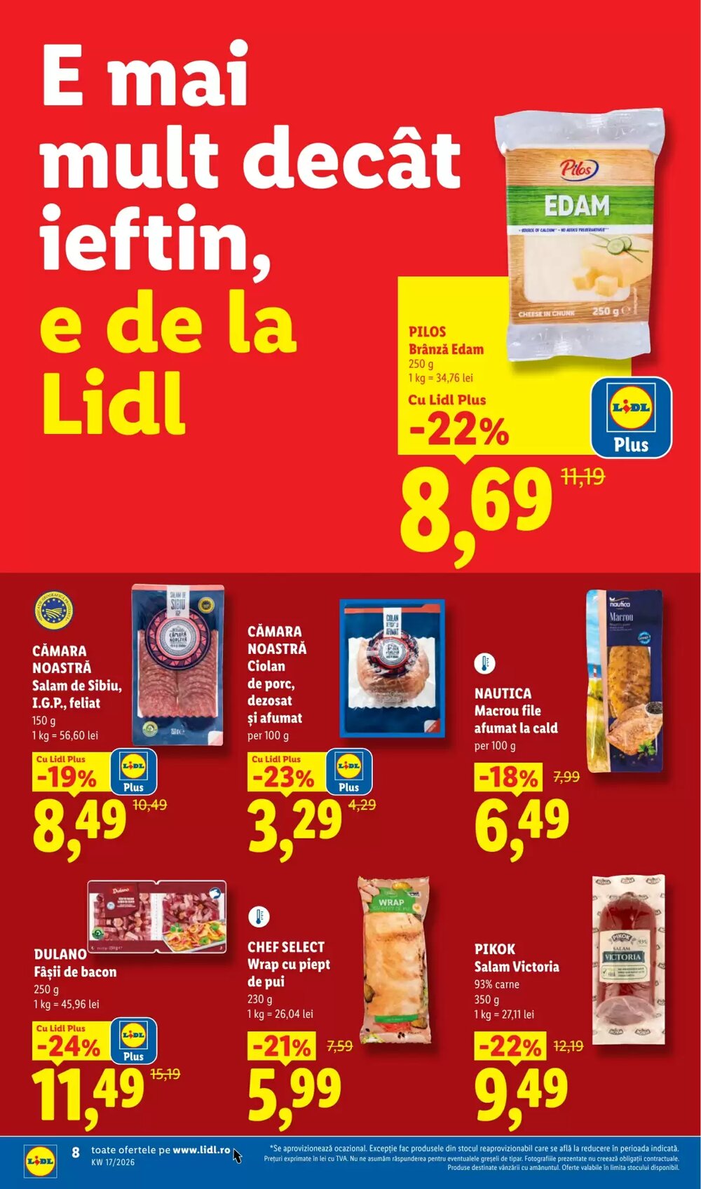 Catalogul cu oferte Lidl valabil de la 20.04.2026 - Pagina 8.