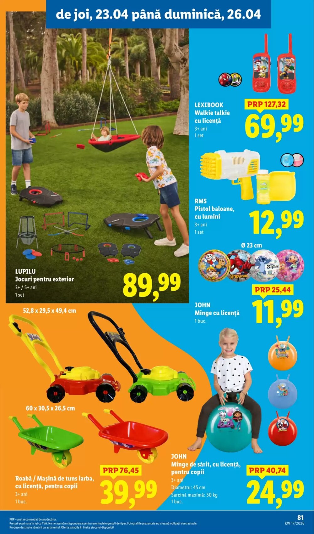 Catalogul cu oferte Lidl valabil de la 20.04.2026 - Pagina 81.