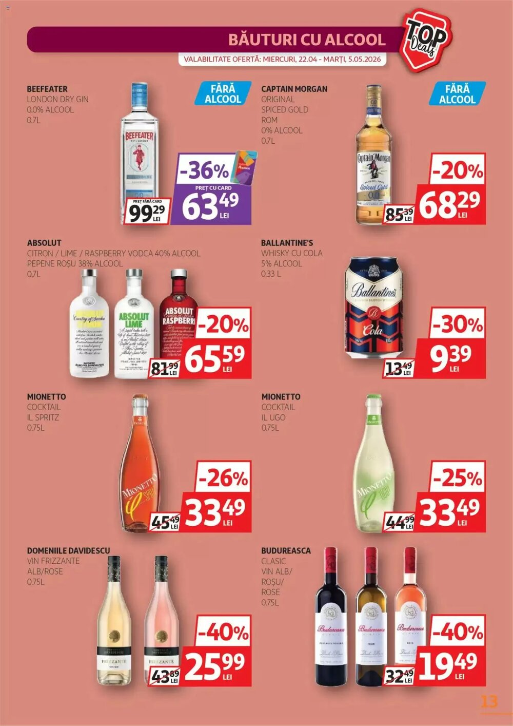 Catalogul cu oferte Auchan valabil de la 21.04.2026 - Pagina 13.