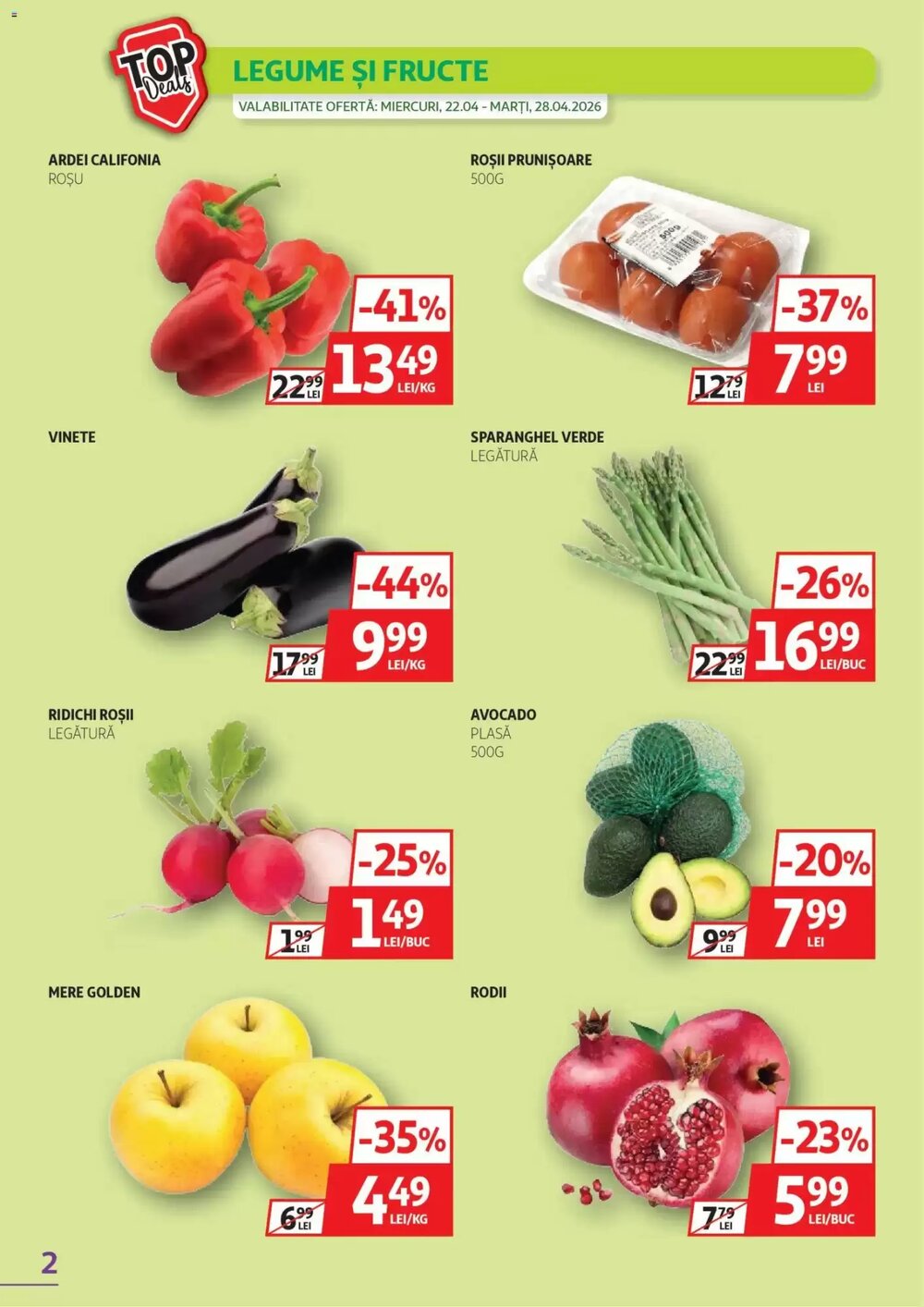 Catalogul cu oferte Auchan valabil de la 21.04.2026 - Pagina 2.