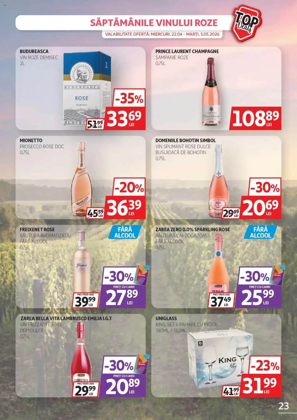 Catalogul cu oferte Auchan valabil de la 21.04.2026 - Pagina 23.