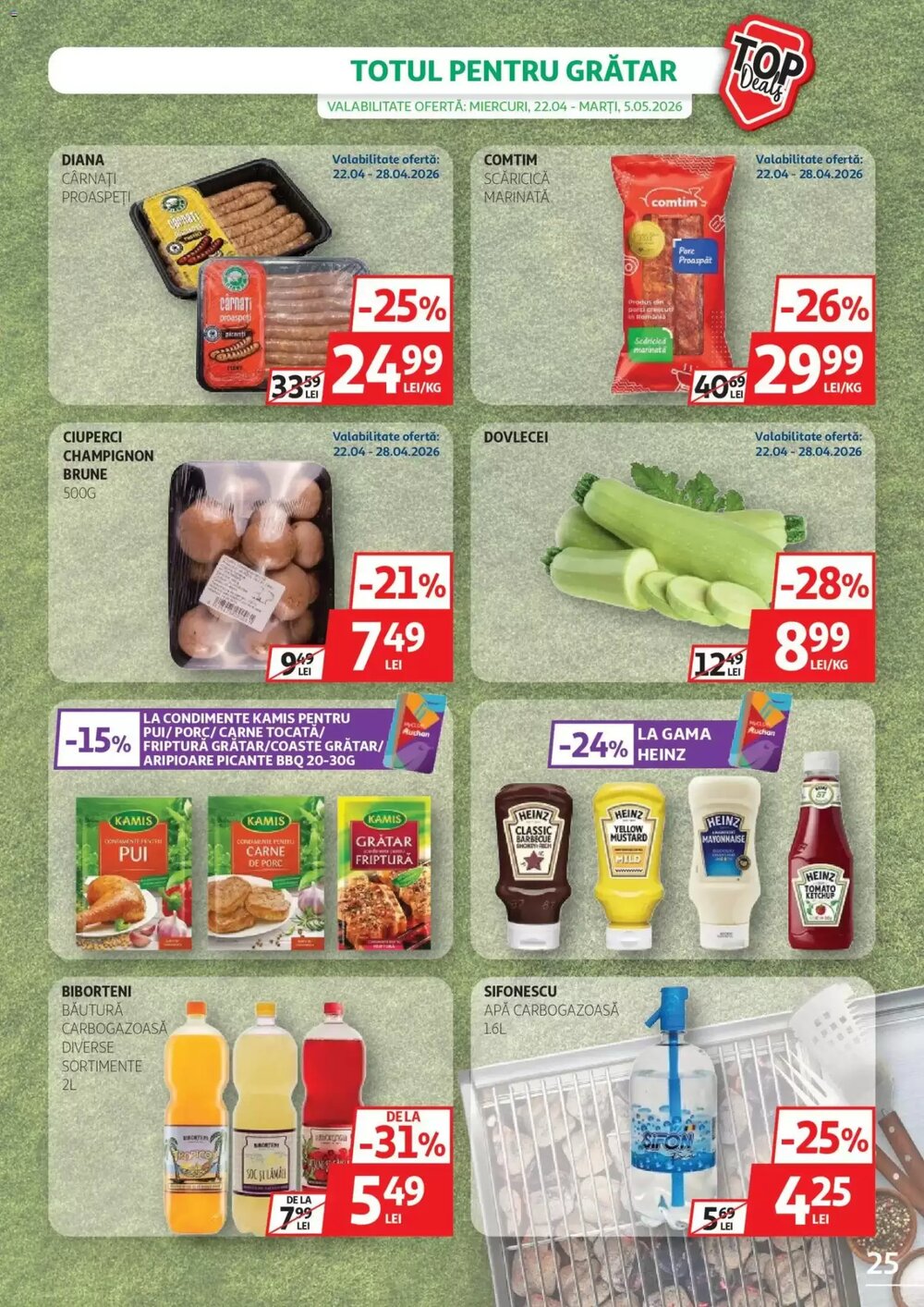 Catalogul cu oferte Auchan valabil de la 21.04.2026 - Pagina 25.