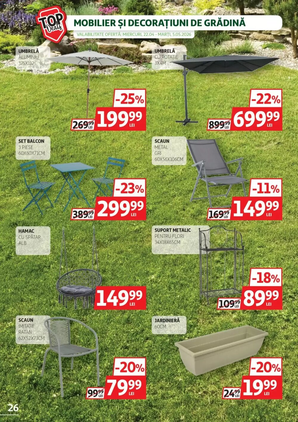 Catalogul cu oferte Auchan valabil de la 21.04.2026 - Pagina 26.