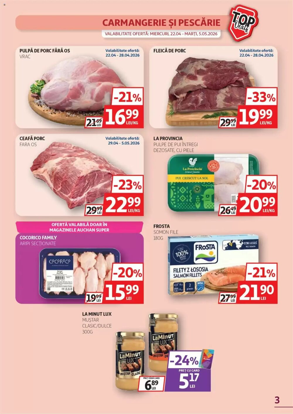 Catalogul cu oferte Auchan valabil de la 21.04.2026 - Pagina 3.