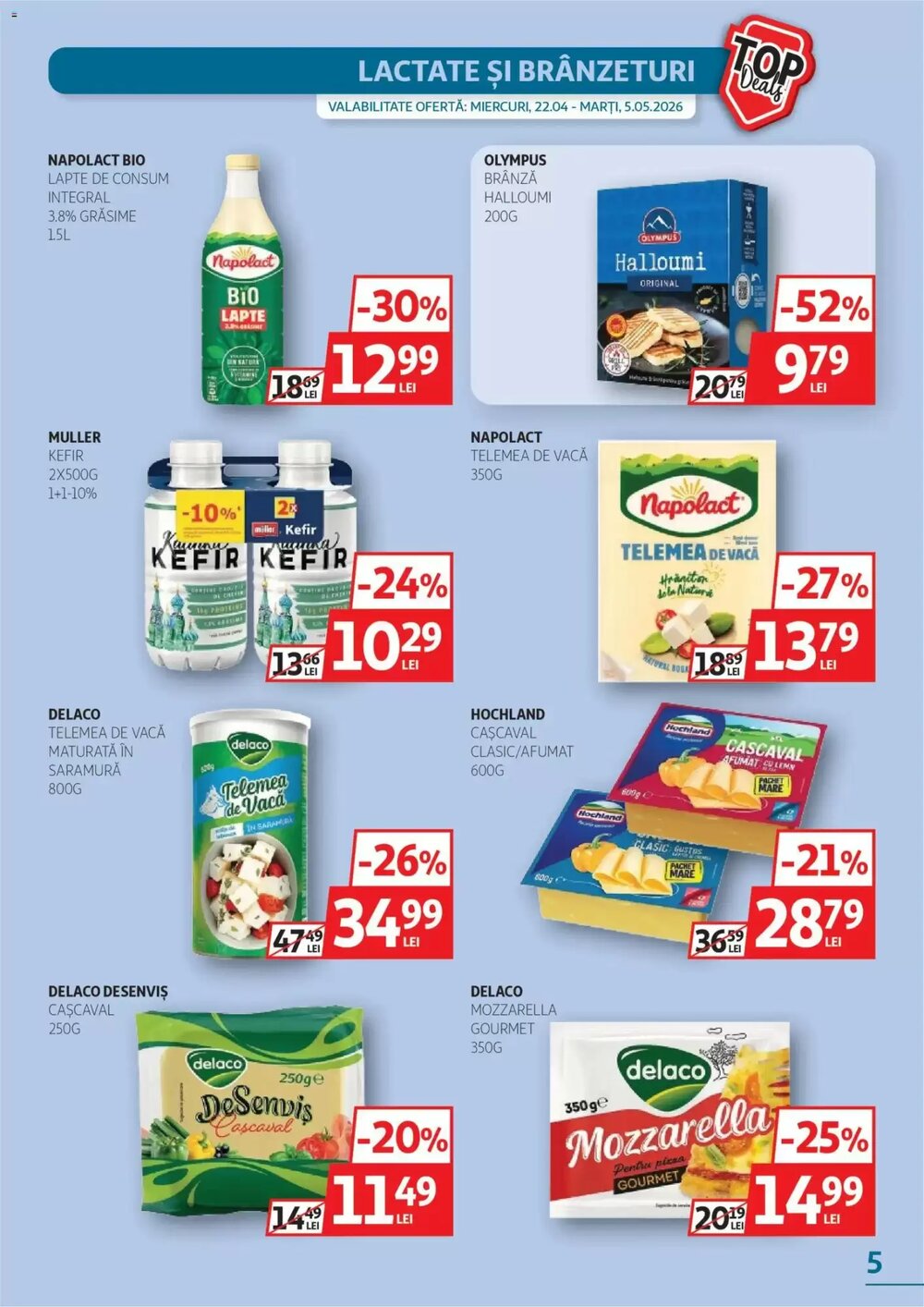 Catalogul cu oferte Auchan valabil de la 21.04.2026 - Pagina 5.