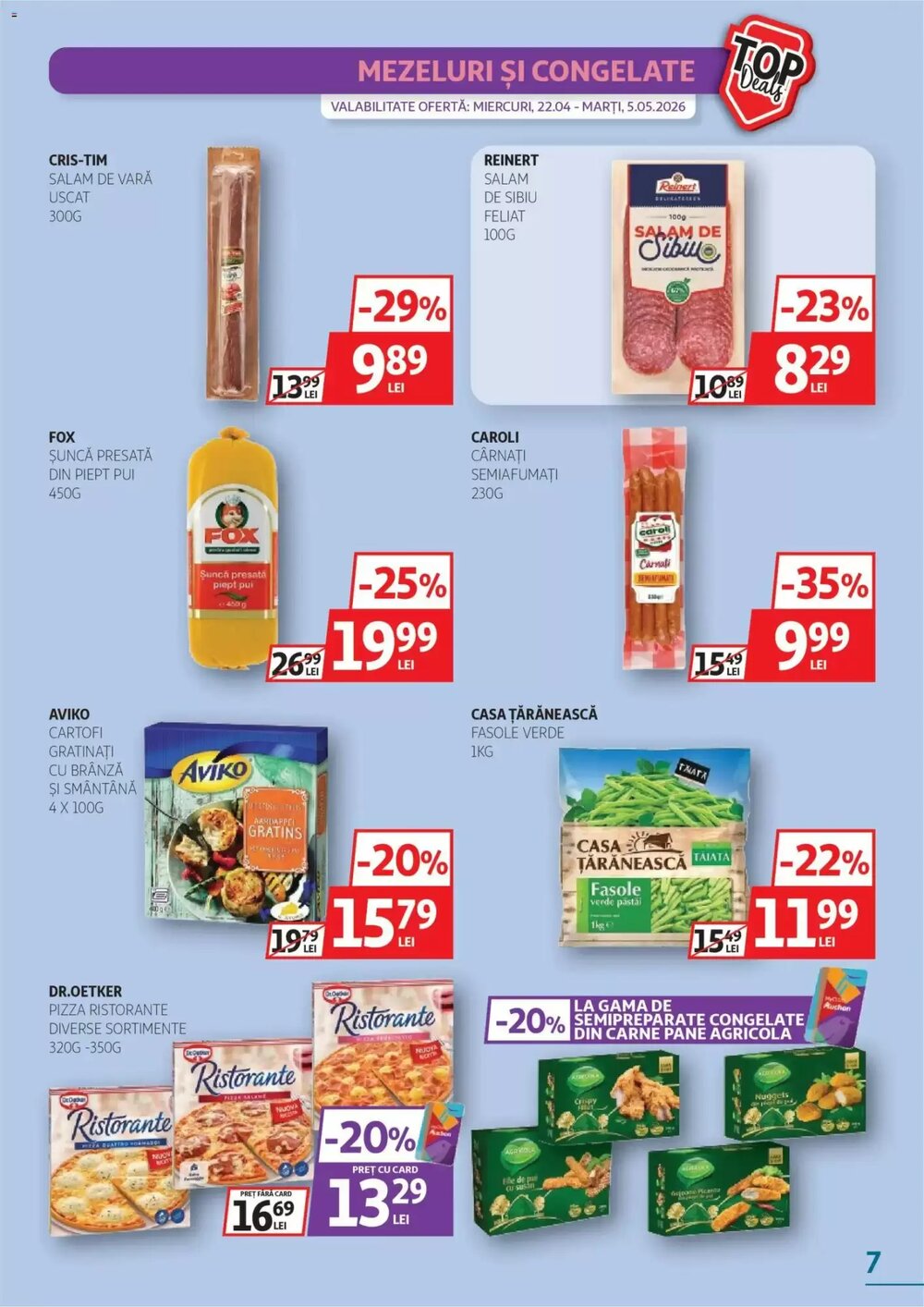 Catalogul cu oferte Auchan valabil de la 21.04.2026 - Pagina 7.