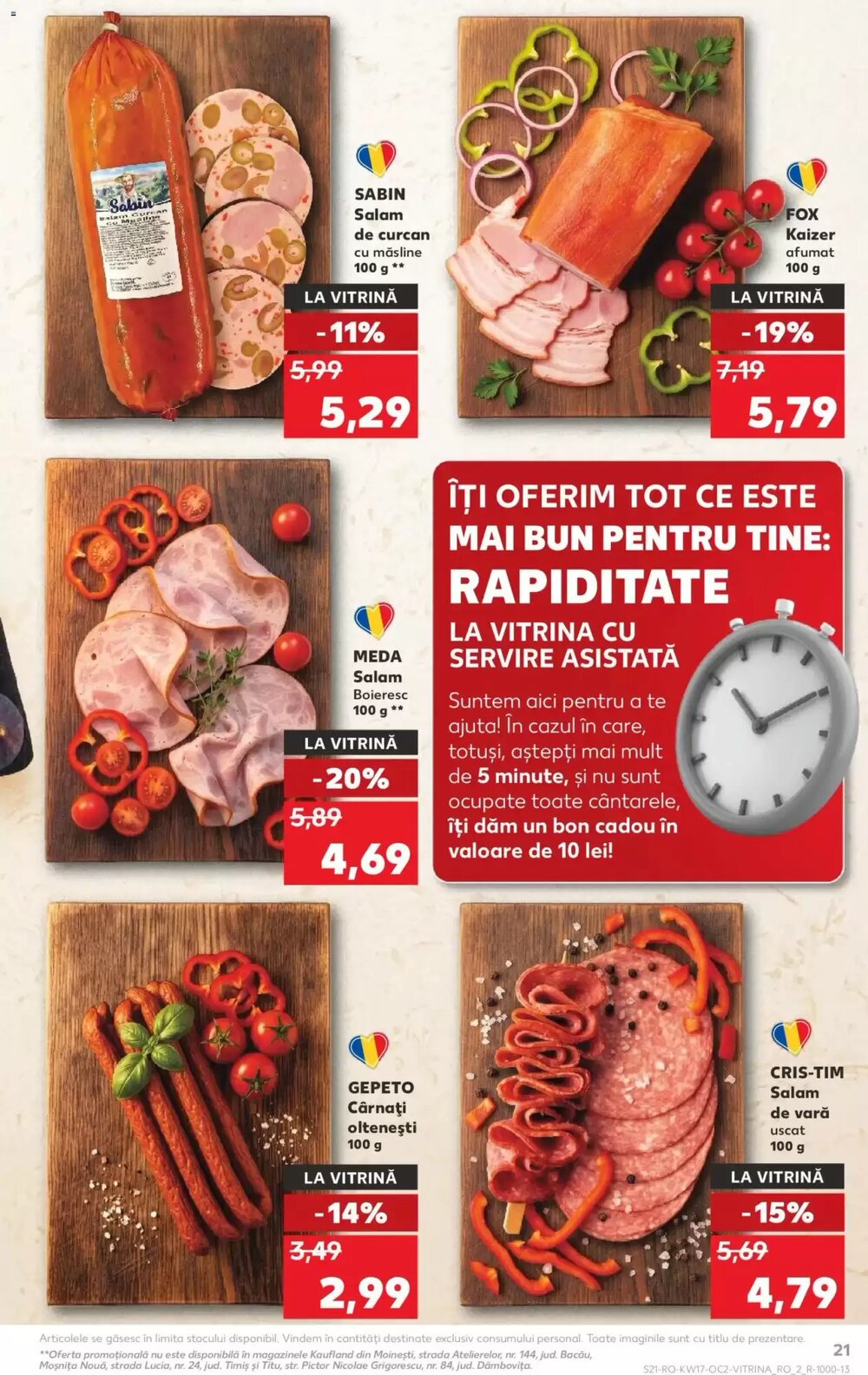 Catalogul cu oferte Kaufland valabil de la 22.04.2026 - Pagina 21.