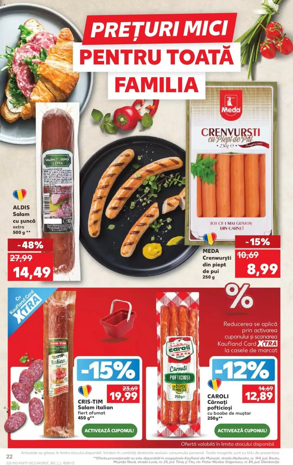 Catalogul cu oferte Kaufland valabil de la 22.04.2026 - Pagina 22.