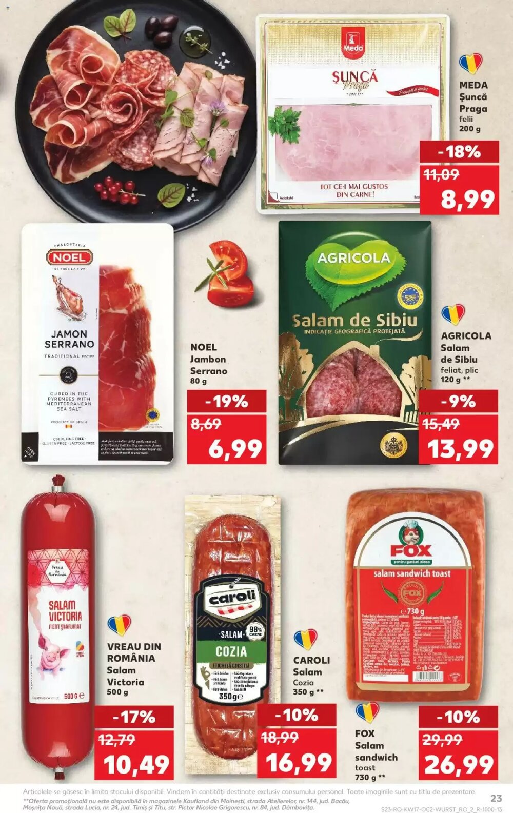 Catalogul cu oferte Kaufland valabil de la 22.04.2026 - Pagina 23.