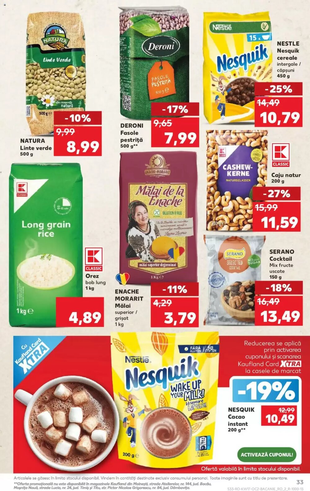 Catalogul cu oferte Kaufland valabil de la 22.04.2026 - Pagina 33.