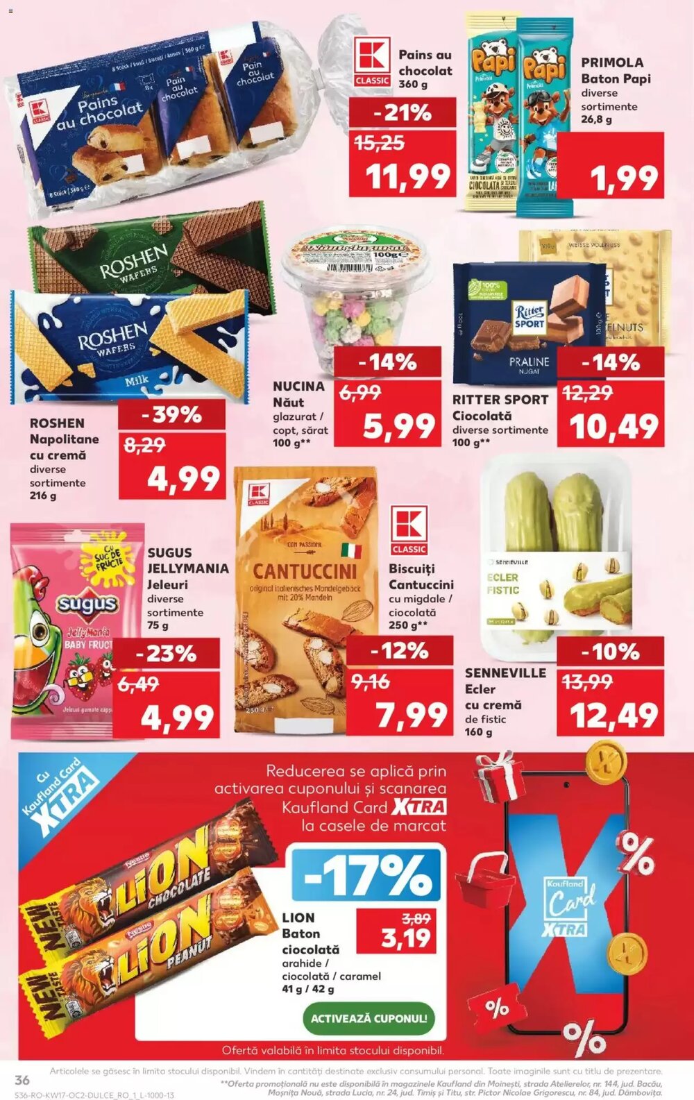 Catalogul cu oferte Kaufland valabil de la 22.04.2026 - Pagina 36.