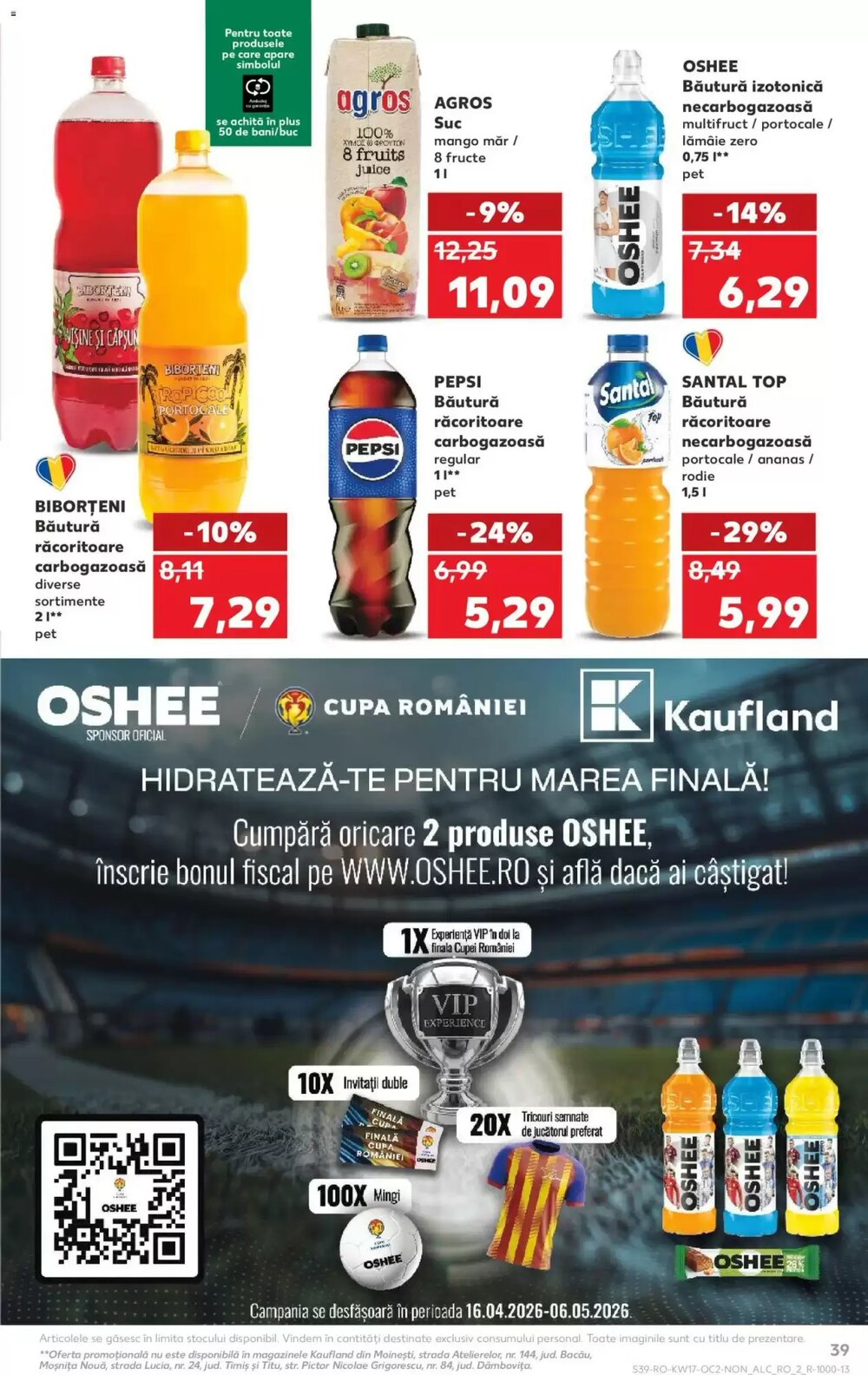 Catalogul cu oferte Kaufland valabil de la 22.04.2026 - Pagina 39.