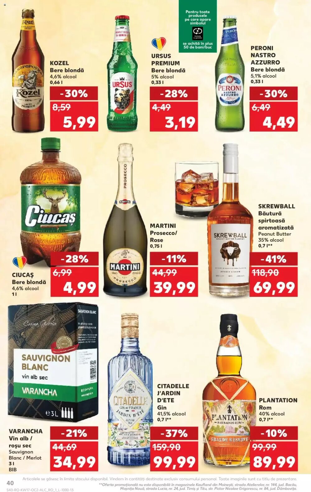 Catalogul cu oferte Kaufland valabil de la 22.04.2026 - Pagina 40.
