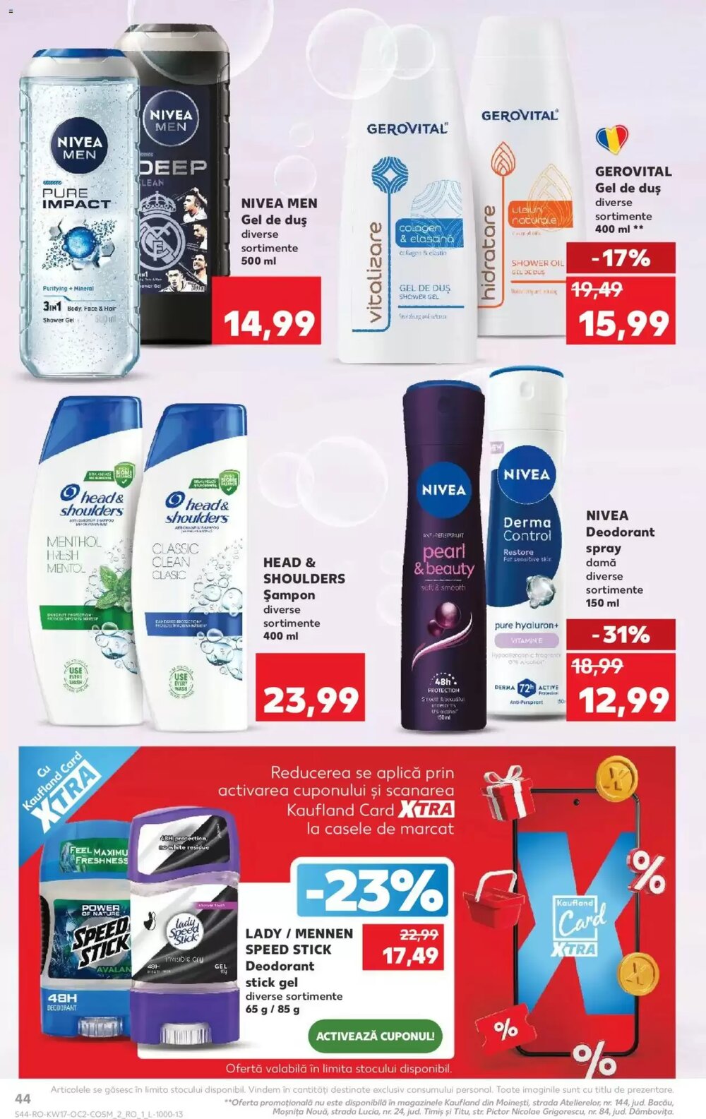 Catalogul cu oferte Kaufland valabil de la 22.04.2026 - Pagina 44.
