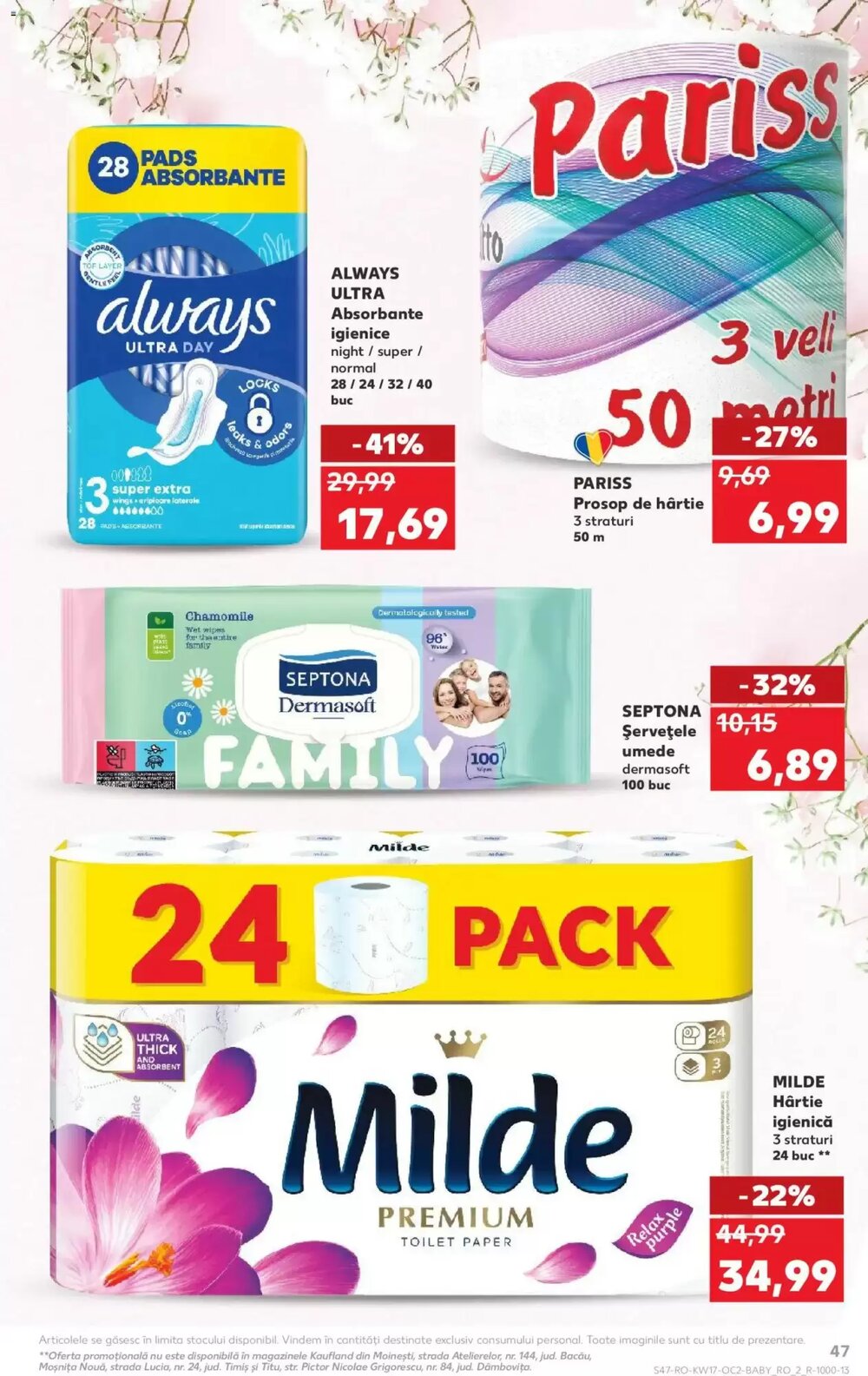 Catalogul cu oferte Kaufland valabil de la 22.04.2026 - Pagina 47.