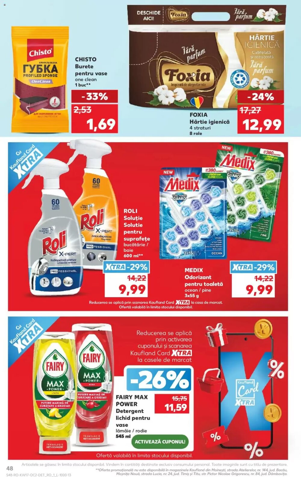 Catalogul cu oferte Kaufland valabil de la 22.04.2026 - Pagina 48.