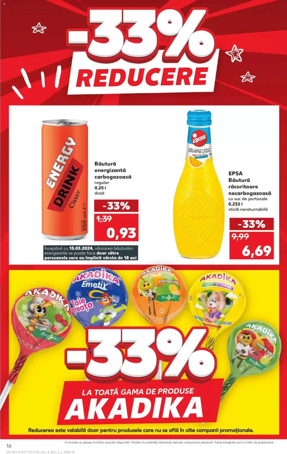 Catalogul cu oferte Kaufland valabil de la 22.04.2026 - Pagina 16.