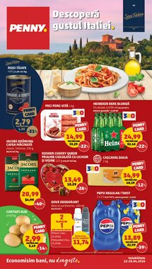 Catalogul cu oferte Penny valabil de la 22.04.2026