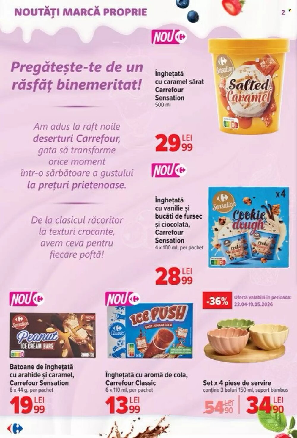 Catalogul cu oferte Carrefour valabil de la 22.04.2026 - Pagina 2.