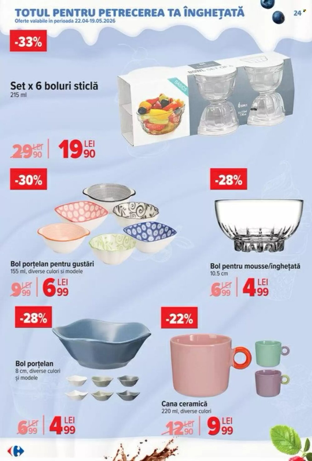 Catalogul cu oferte Carrefour valabil de la 22.04.2026 - Pagina 24.