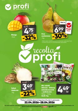 Catalogul cu oferte PROFI valabil de la 22.04.2026
