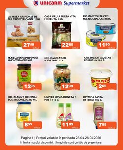 Catalogul cu oferte Unicarm valabil de la 23.04.2026