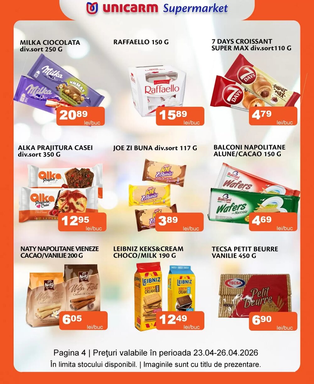 Catalogul cu oferte Unicarm valabil de la 23.04.2026 - Pagina 4.