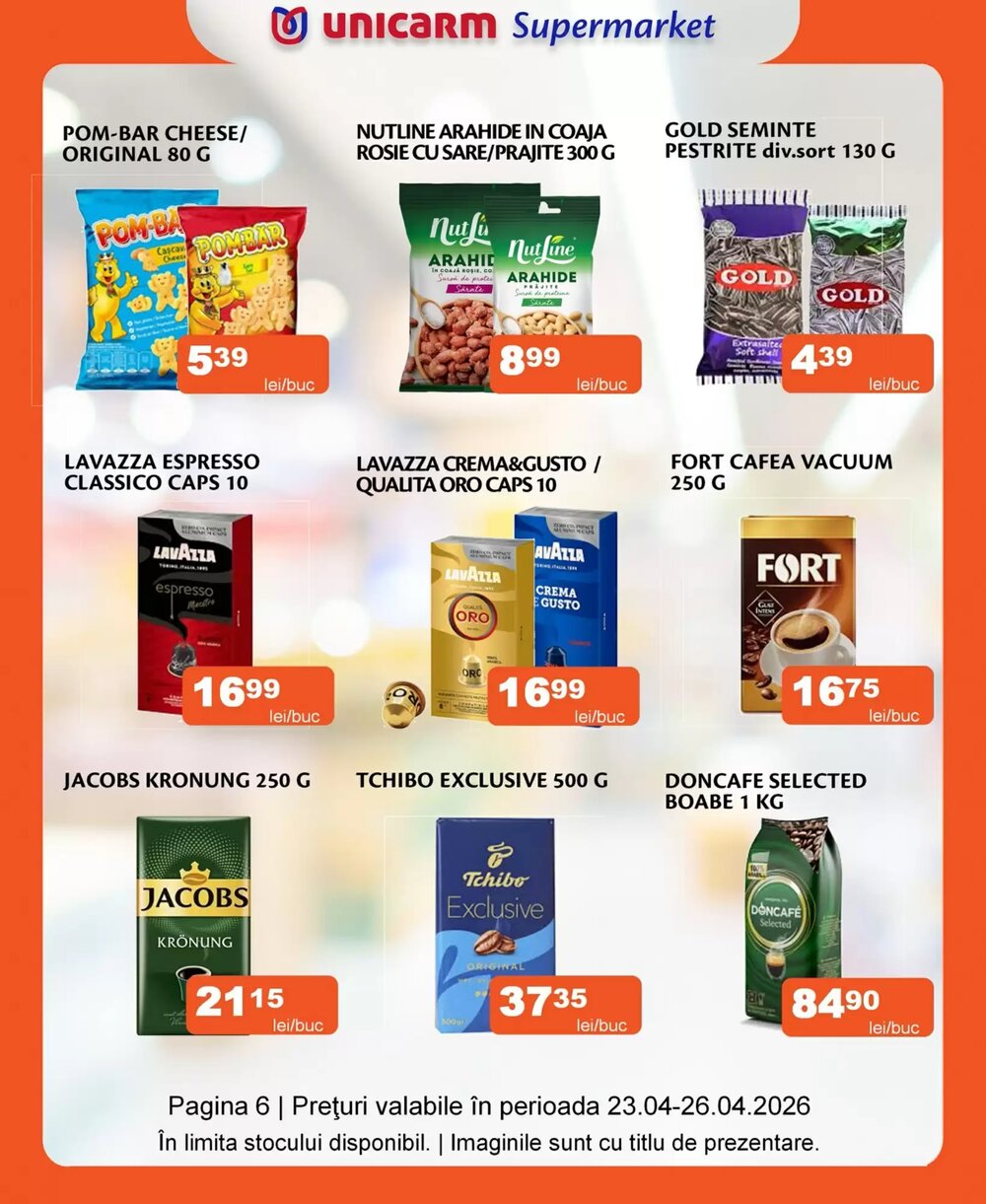 Catalogul cu oferte Unicarm valabil de la 23.04.2026 - Pagina 6.