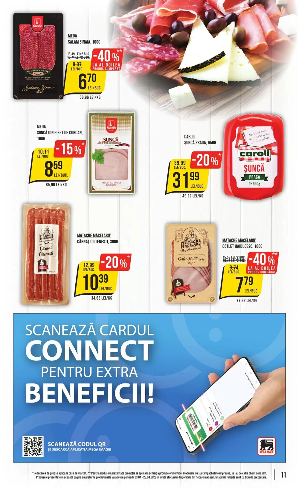 Catalogul cu oferte Mega Image valabil de la 23.04.2026 - Pagina 11.
