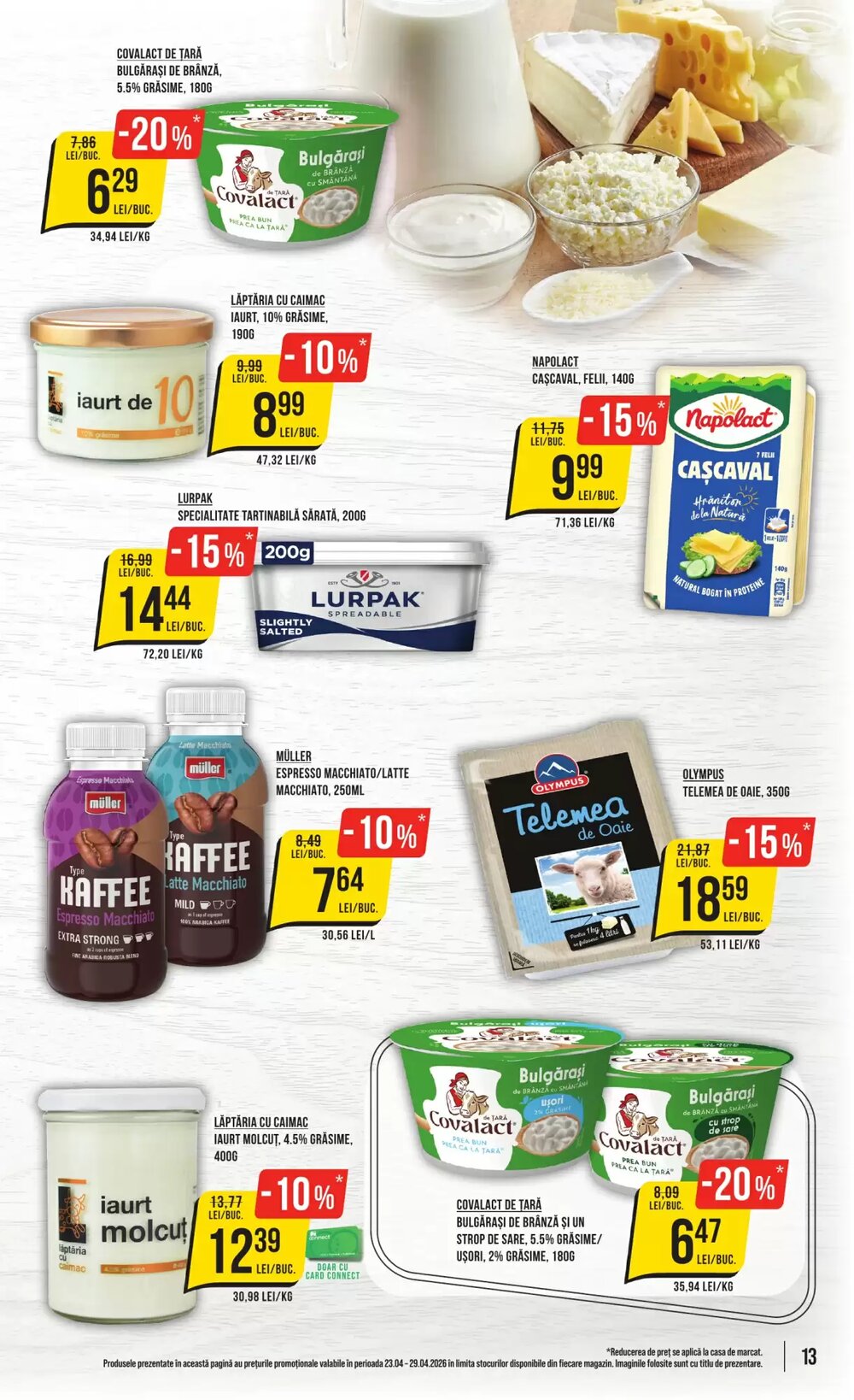 Catalogul cu oferte Mega Image valabil de la 23.04.2026 - Pagina 13.