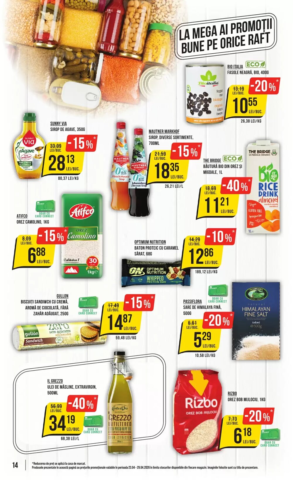 Catalogul cu oferte Mega Image valabil de la 23.04.2026 - Pagina 14.