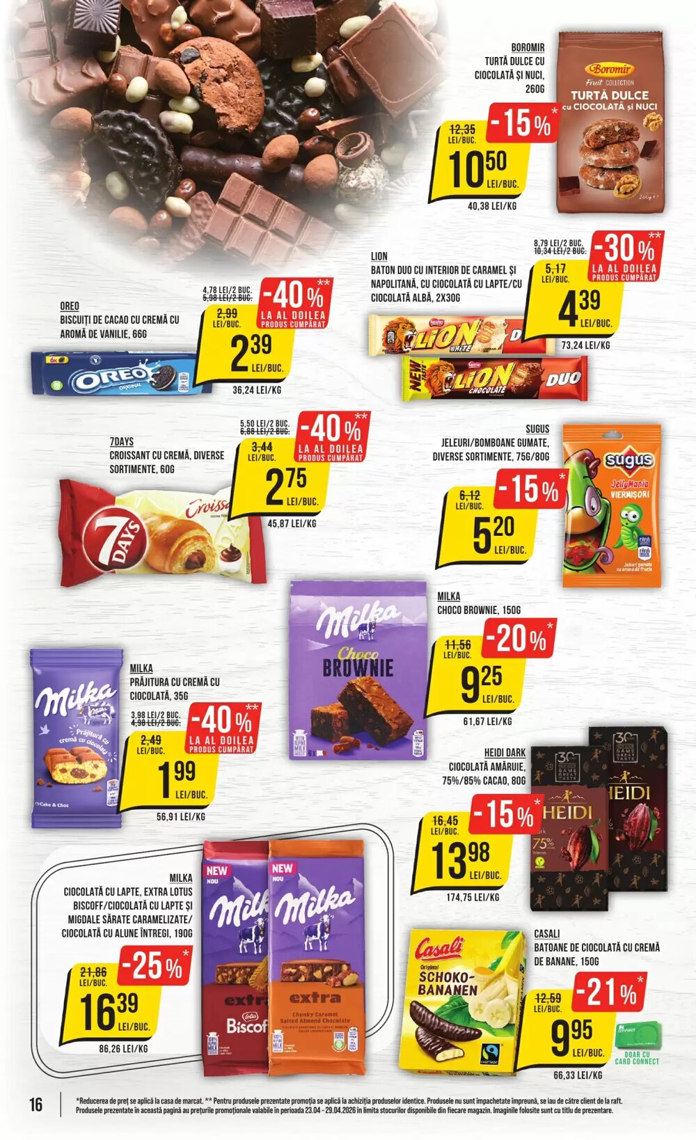 Catalogul cu oferte Mega Image valabil de la 23.04.2026 - Pagina 16.