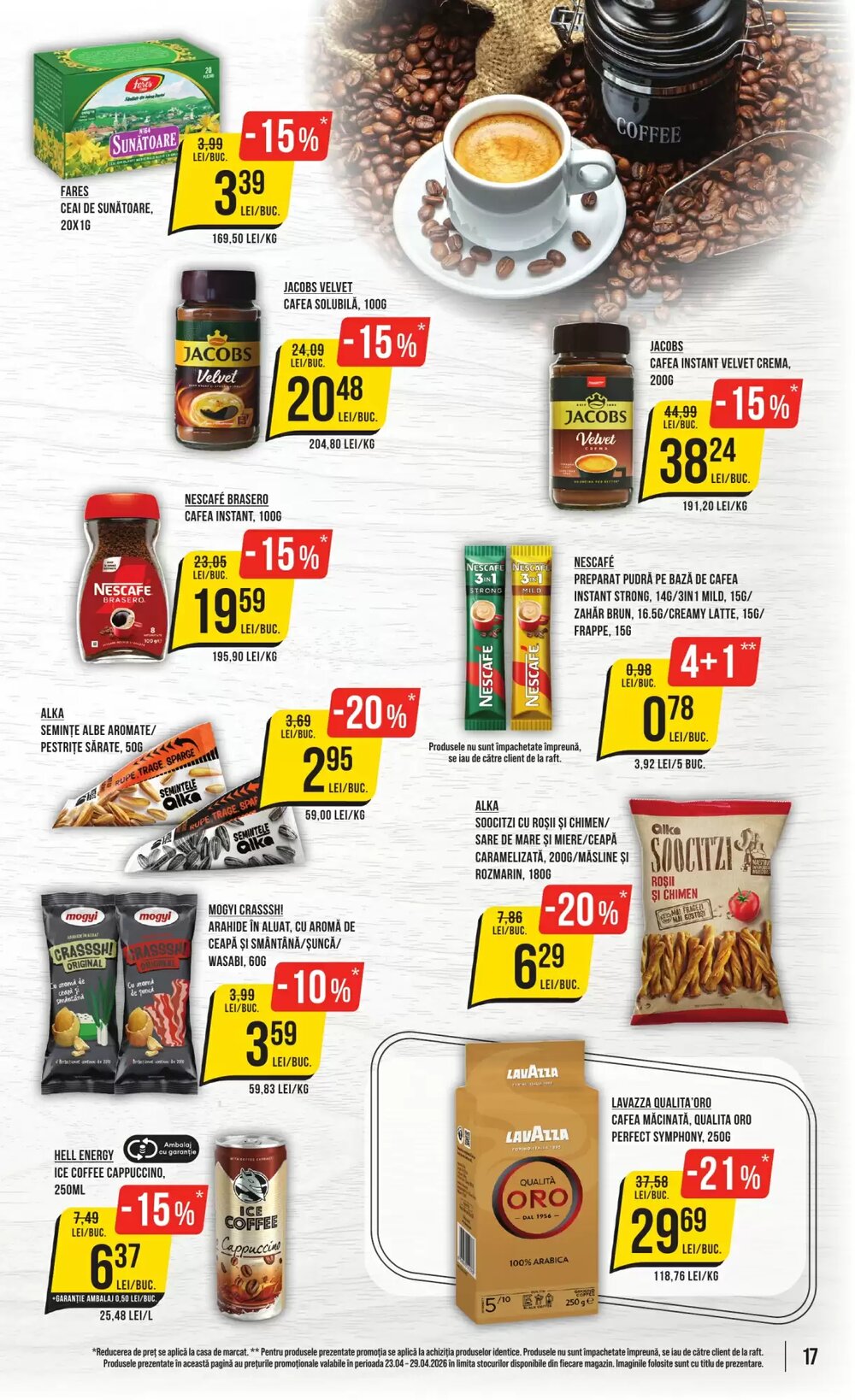 Catalogul cu oferte Mega Image valabil de la 23.04.2026 - Pagina 17.