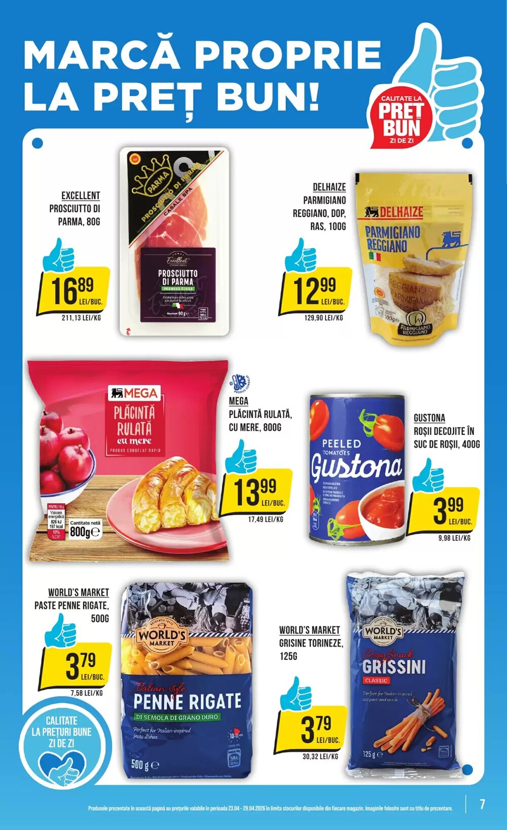 Catalogul cu oferte Mega Image valabil de la 23.04.2026 - Pagina 7.