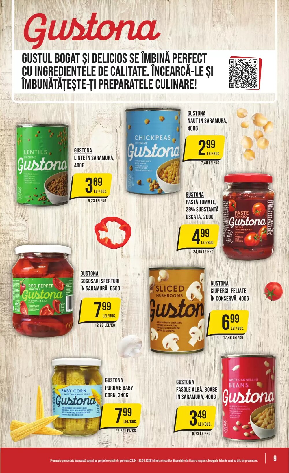Catalogul cu oferte Mega Image valabil de la 23.04.2026 - Pagina 9.