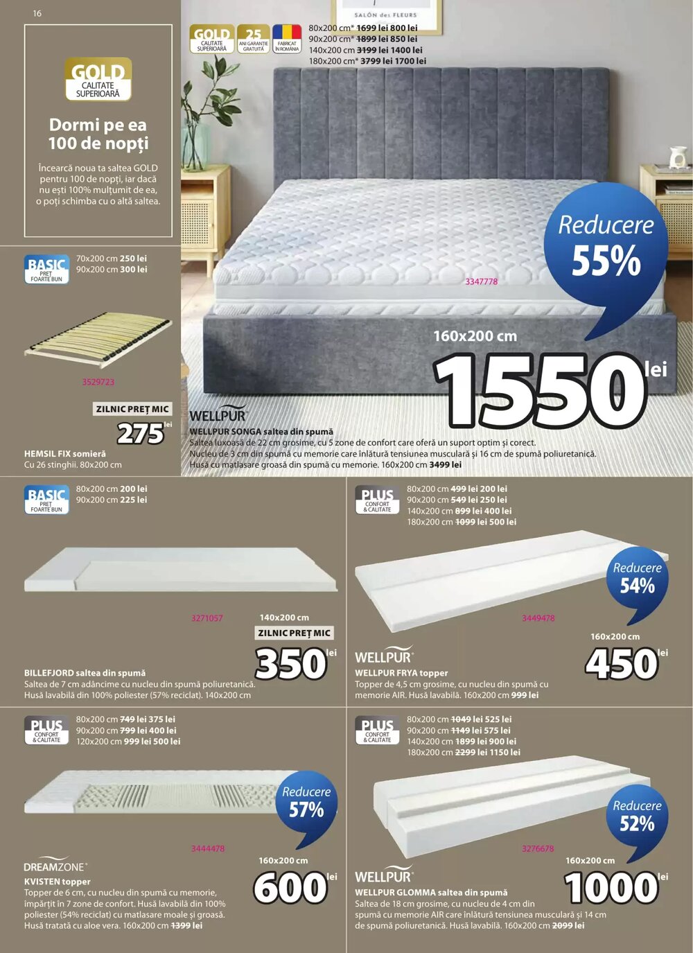 Catalogul cu oferte JYSK valabil de la 24.04.2026 - Pagina 16.