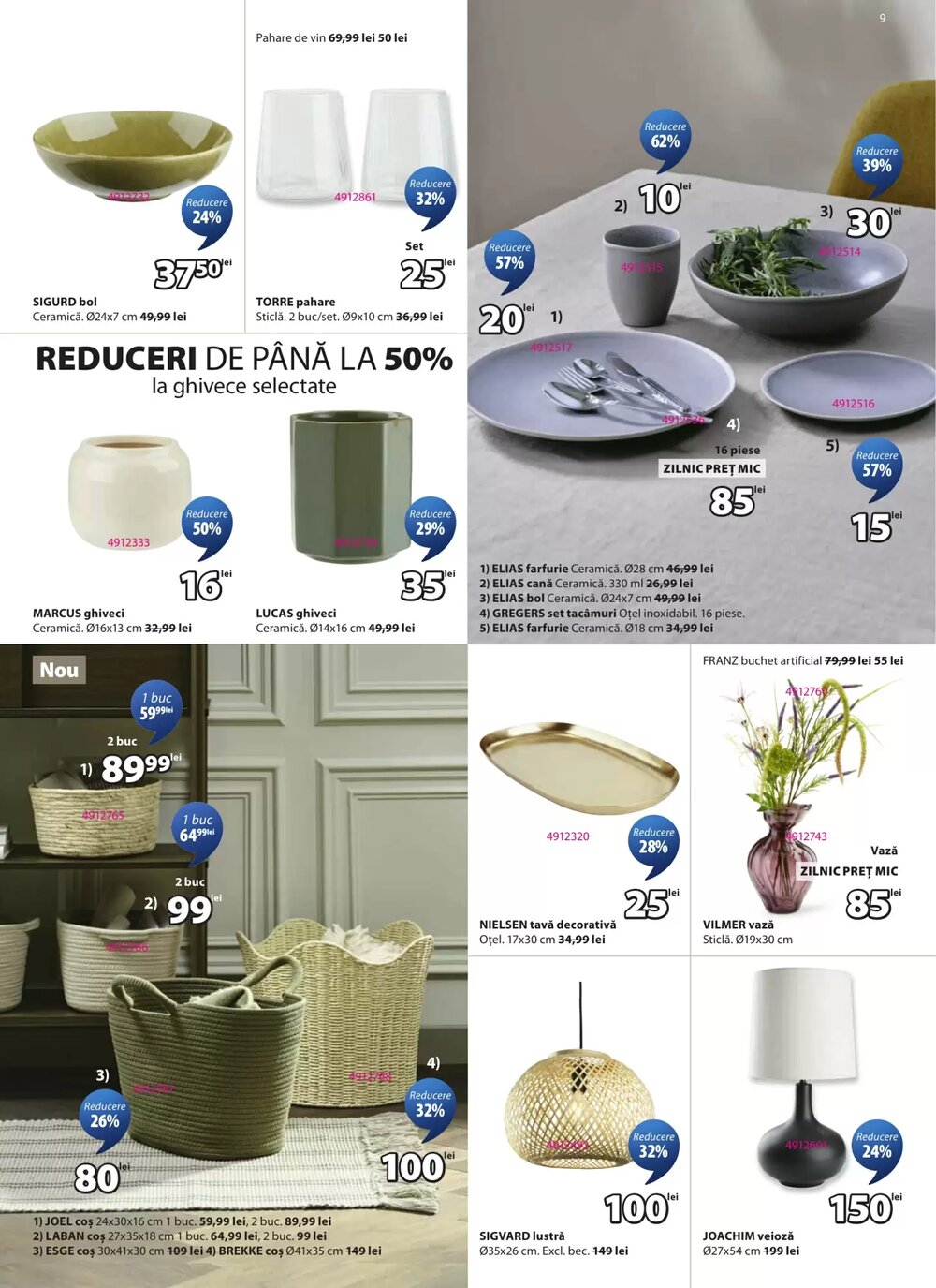 Catalogul cu oferte JYSK valabil de la 24.04.2026 - Pagina 9.
