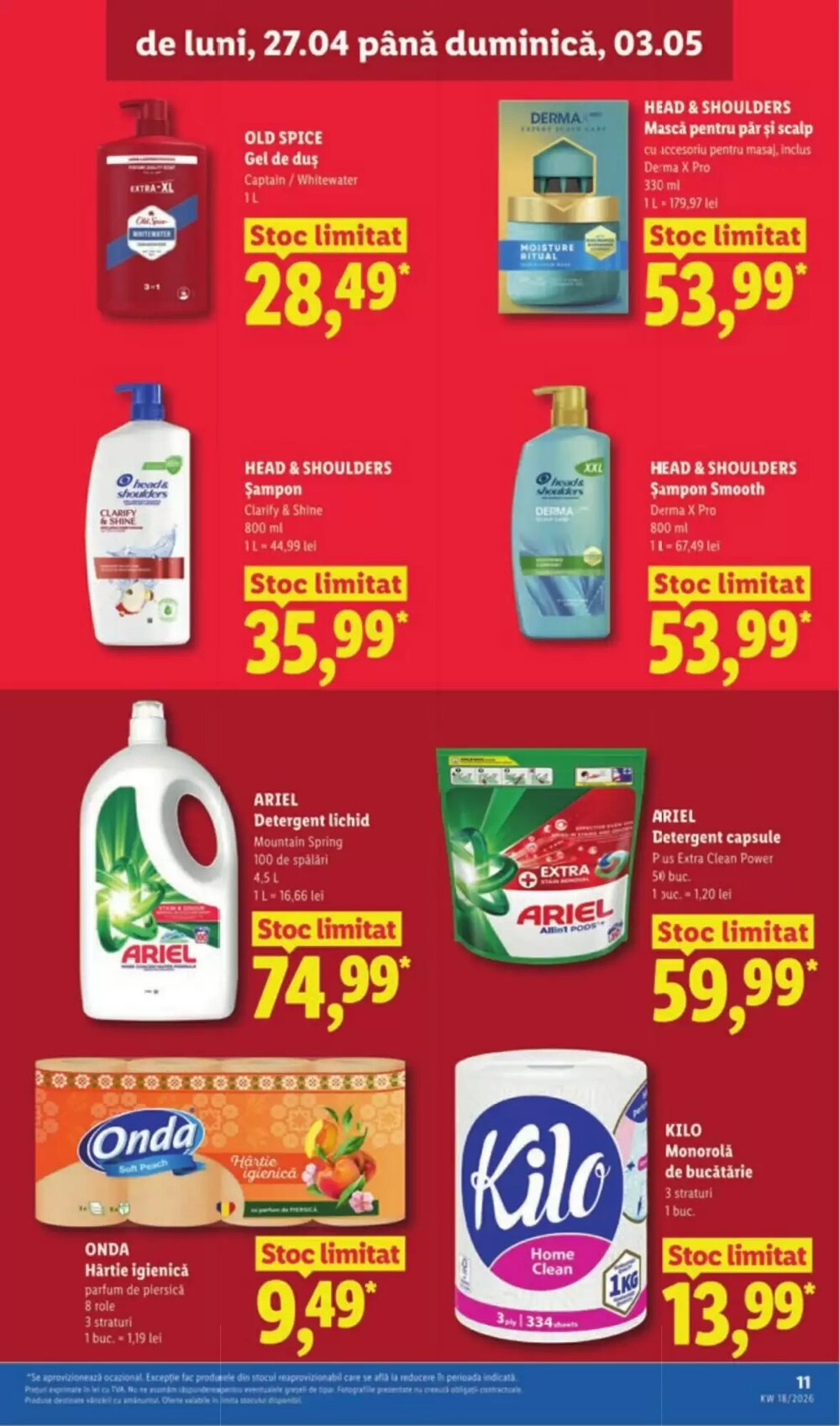 Catalogul cu oferte Lidl valabil de la 27.04.2026 - Pagina 11.