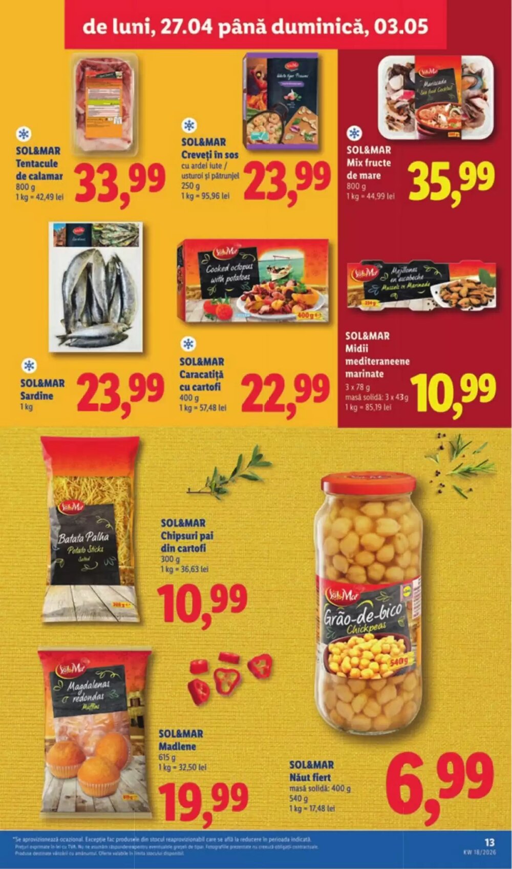 Catalogul cu oferte Lidl valabil de la 27.04.2026 - Pagina 13.