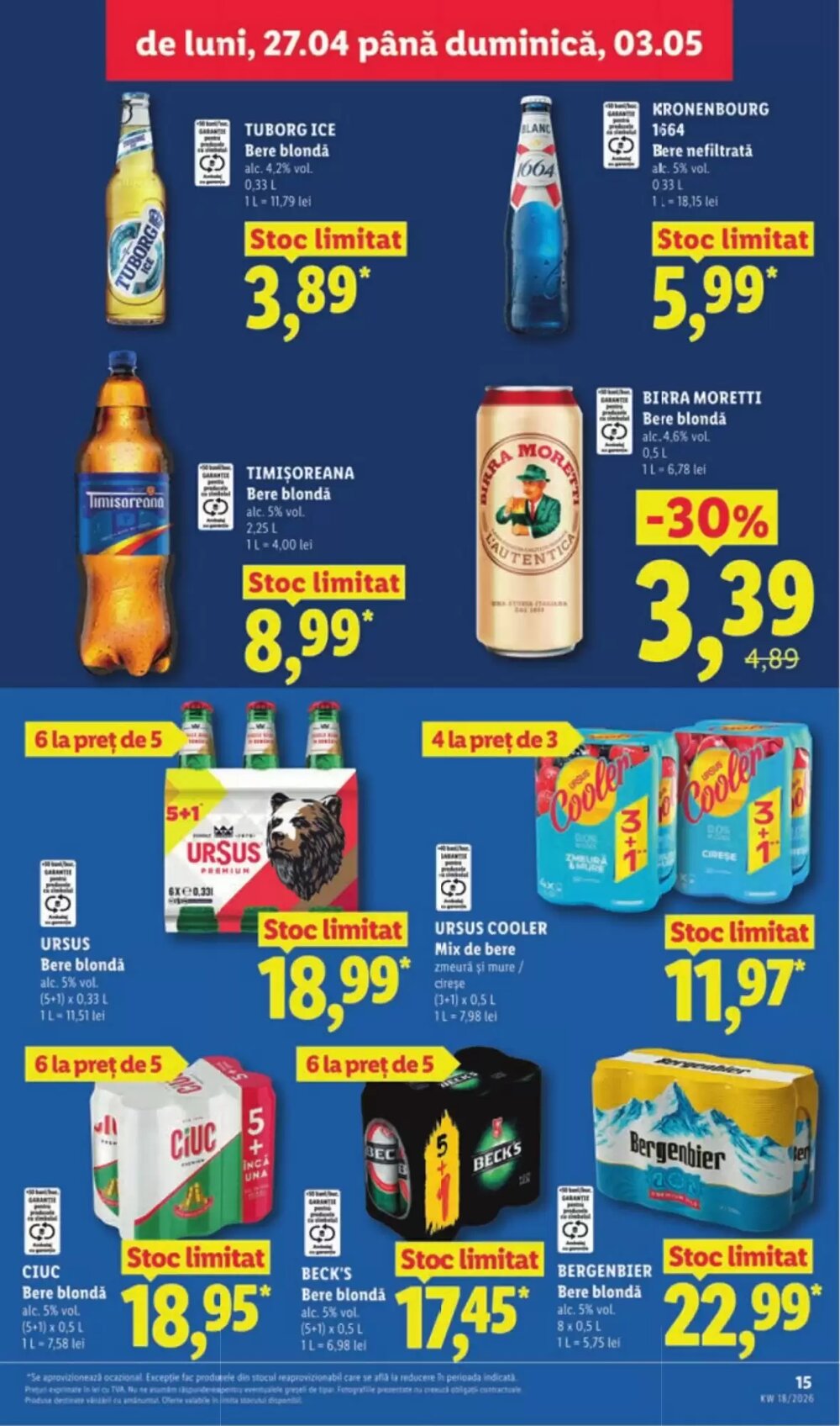 Catalogul cu oferte Lidl valabil de la 27.04.2026 - Pagina 15.