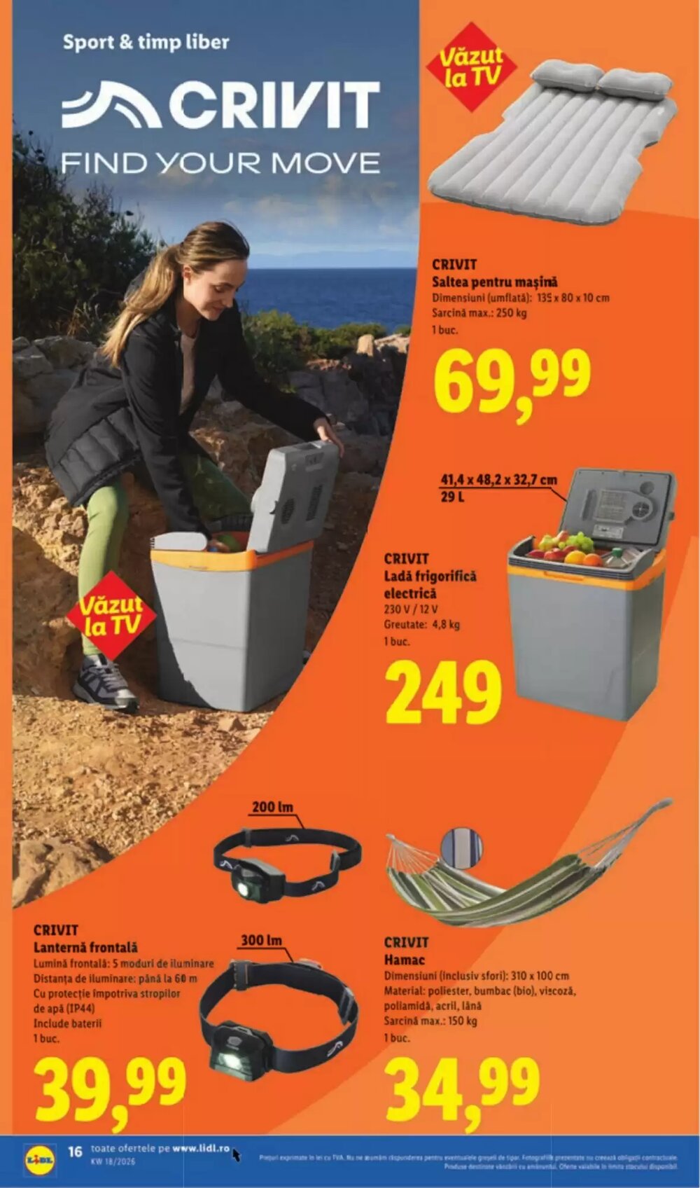 Catalogul cu oferte Lidl valabil de la 27.04.2026 - Pagina 16.