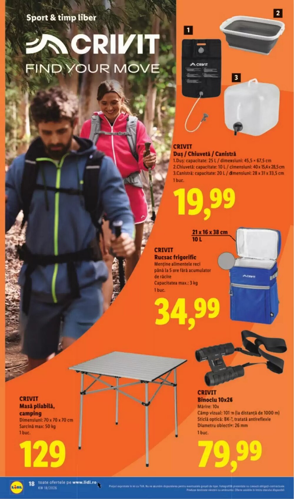 Catalogul cu oferte Lidl valabil de la 27.04.2026 - Pagina 18.