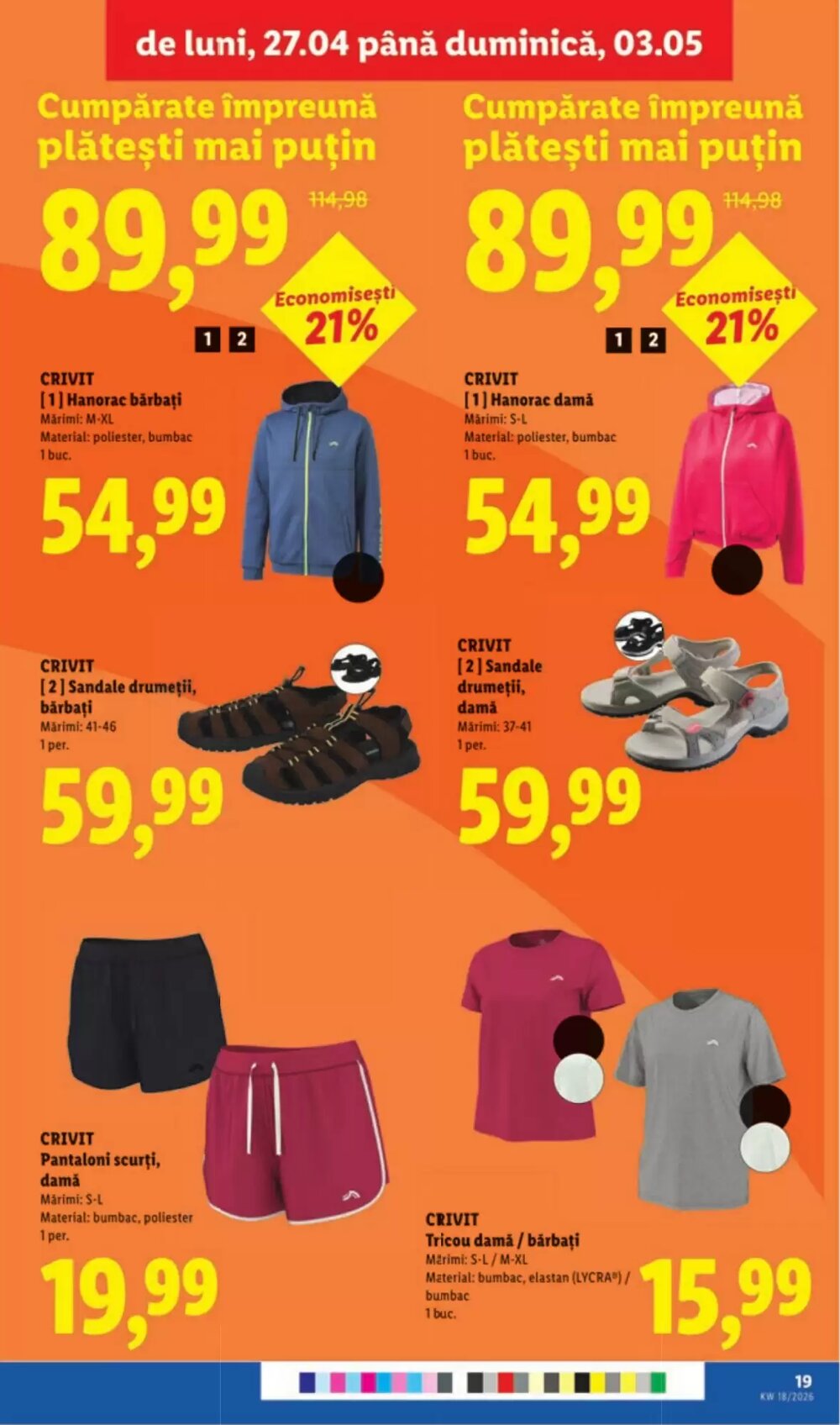 Catalogul cu oferte Lidl valabil de la 27.04.2026 - Pagina 19.