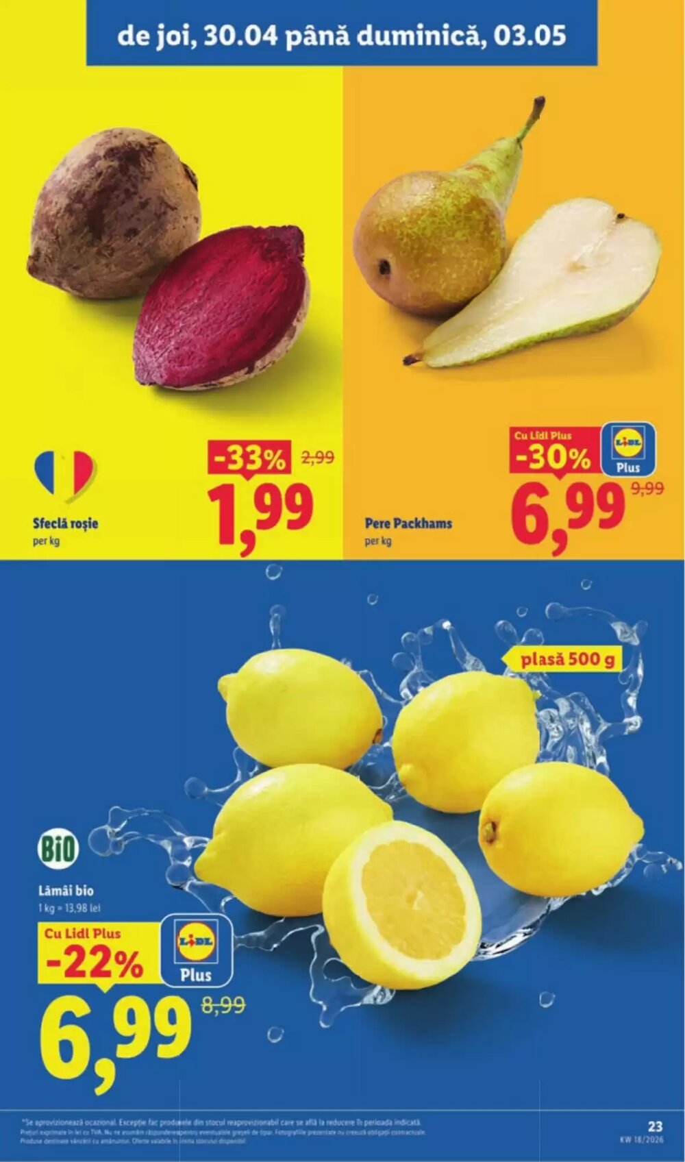 Catalogul cu oferte Lidl valabil de la 27.04.2026 - Pagina 23.
