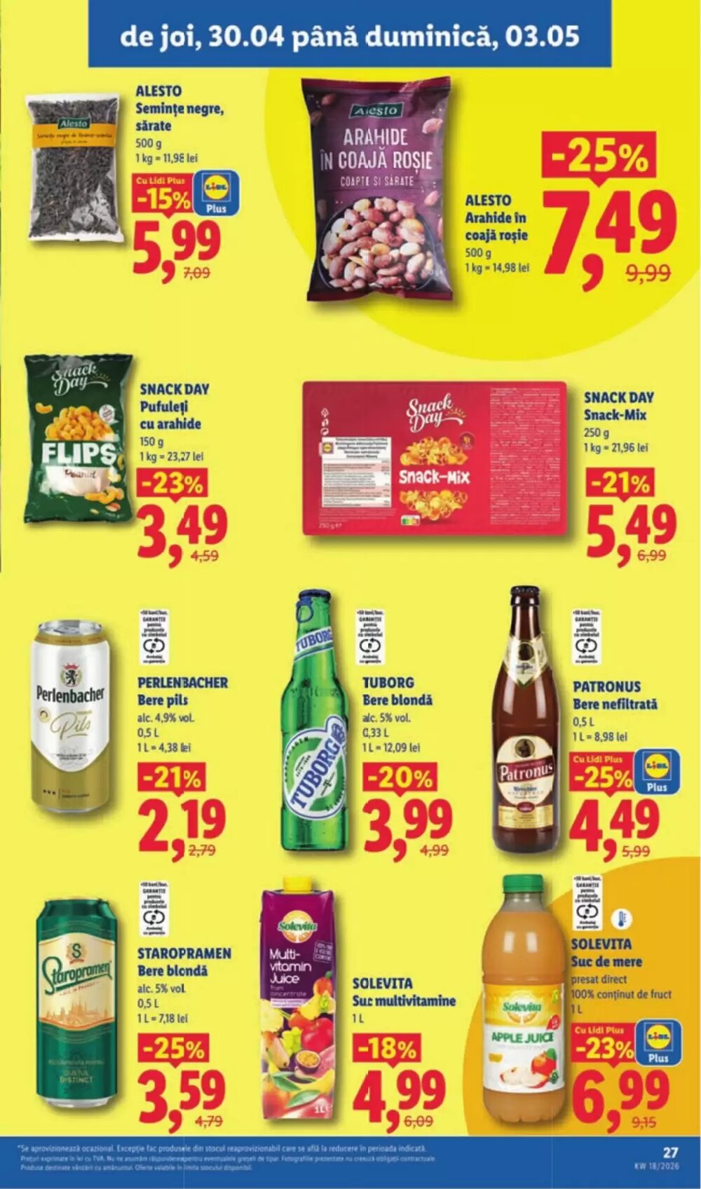 Catalogul cu oferte Lidl valabil de la 27.04.2026 - Pagina 27.
