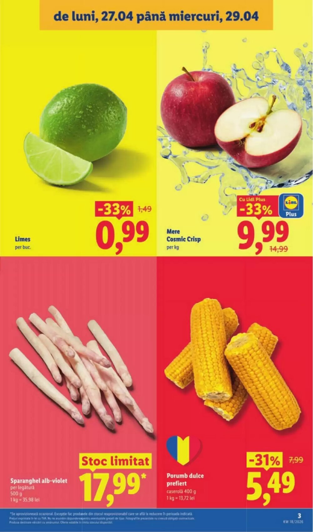 Catalogul cu oferte Lidl valabil de la 27.04.2026 - Pagina 3.