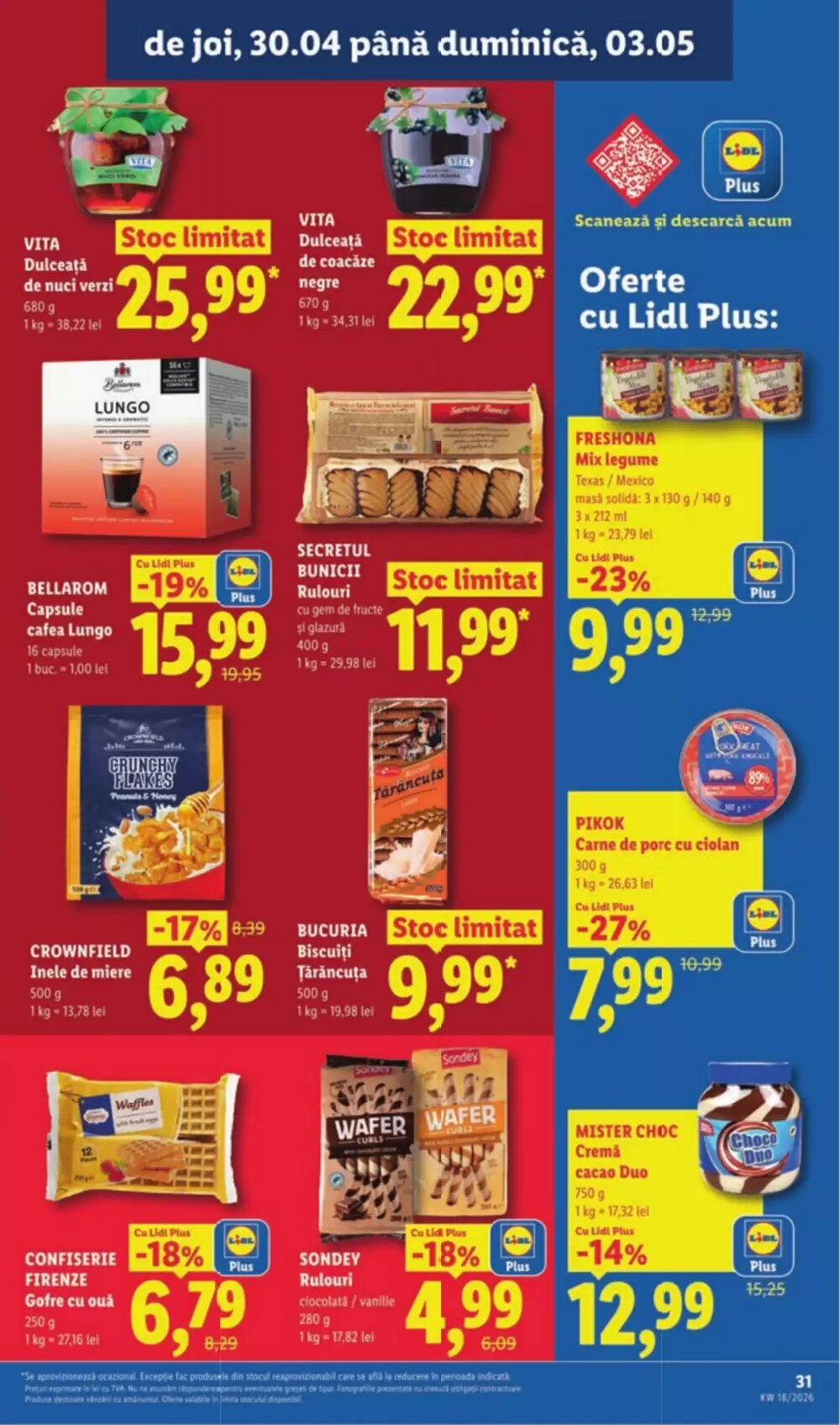 Catalogul cu oferte Lidl valabil de la 27.04.2026 - Pagina 31.