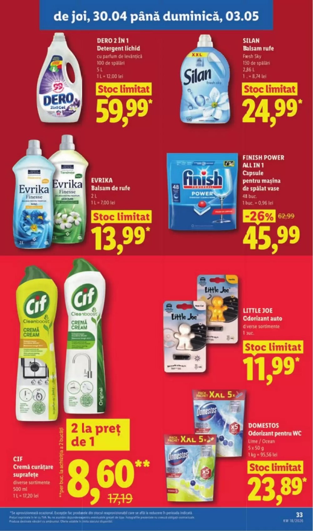 Catalogul cu oferte Lidl valabil de la 27.04.2026 - Pagina 33.