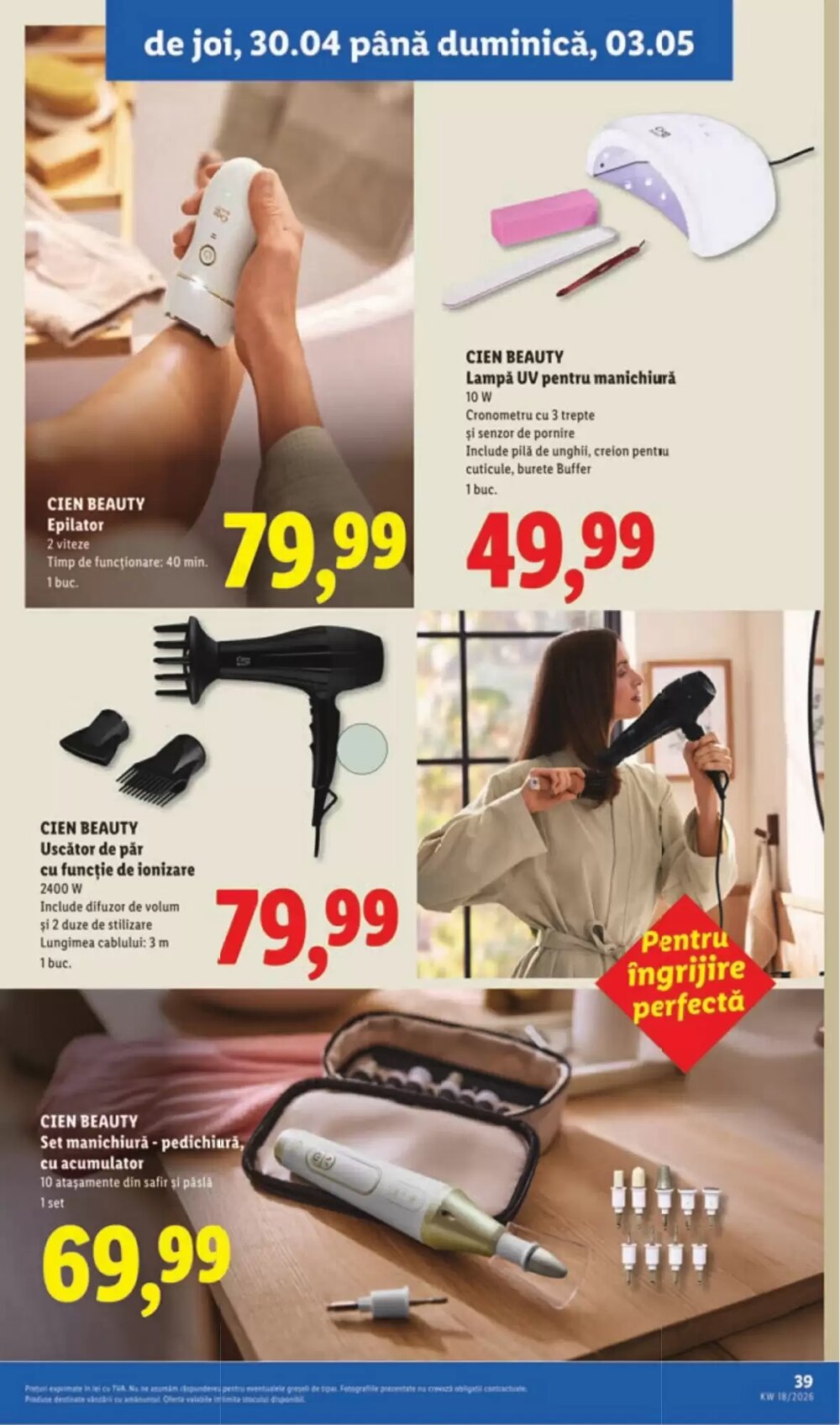 Catalogul cu oferte Lidl valabil de la 27.04.2026 - Pagina 39.